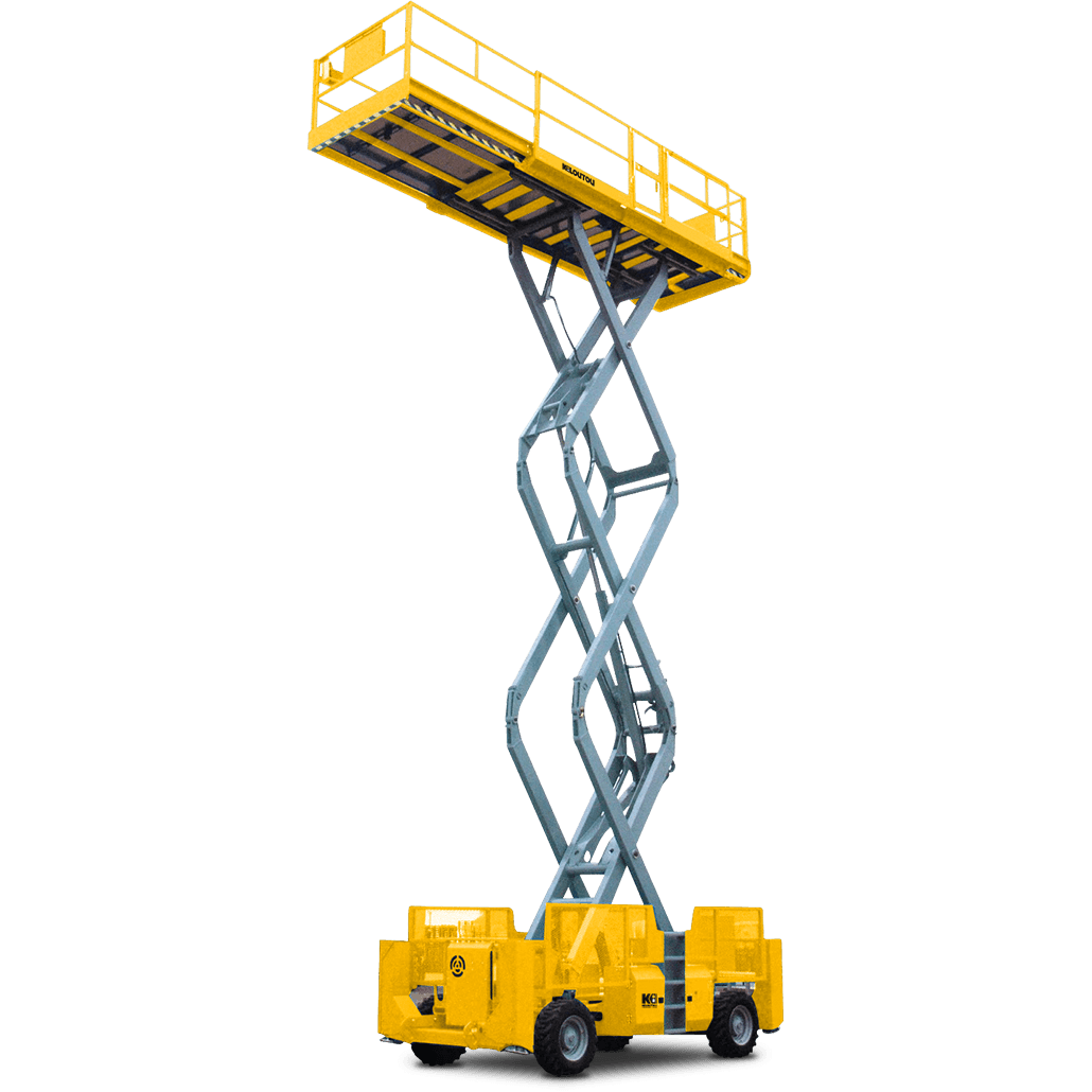 Nacelle articulée thermique tout-terrain 21m